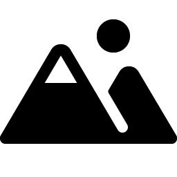mountains fill icon
