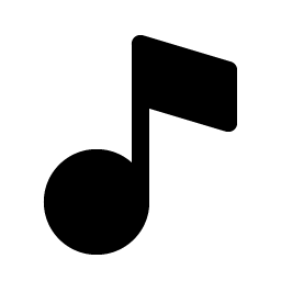 music note fill icon