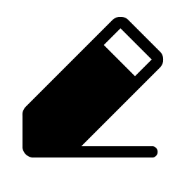 pencil simple line fill icon