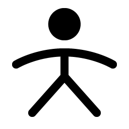 person simple fill icon