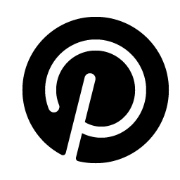 pinterest logo fill icon