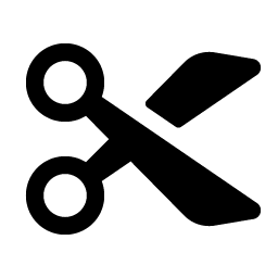 scissors fill icon