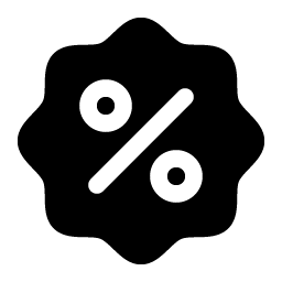 seal percent fill icon