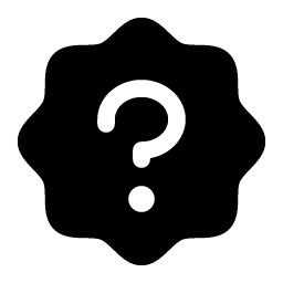 seal question fill icon