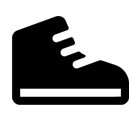 sneaker fill icon