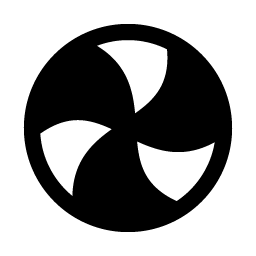 spinner ball fill icon