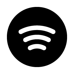 spotify logo fill icon