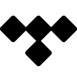 tidal logo fill icon