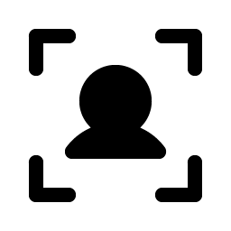 user focus fill icon