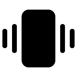 vibrate fill icon