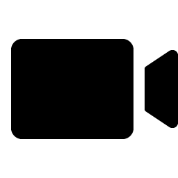 video camera fill icon