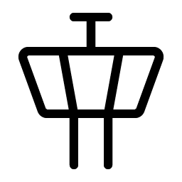 air traffic control light icon