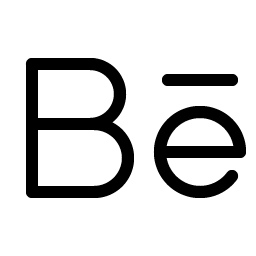 behance logo light icon