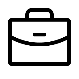briefcase light icon