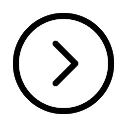 caret circle right light icon