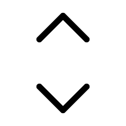 caret up down light icon