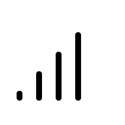 cell signal high light icon