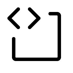 code block light icon