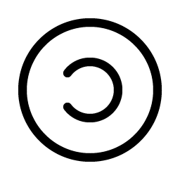 copyleft light icon