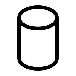 cylinder light icon