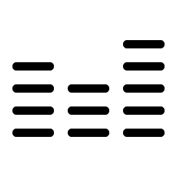 equalizer light icon