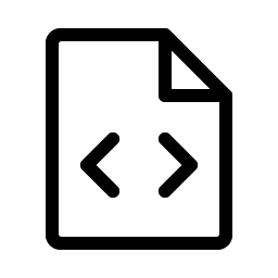 file code light icon