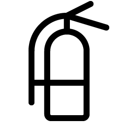 fire extinguisher light icon