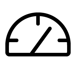 gauge light icon