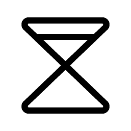 hourglass simple high light icon