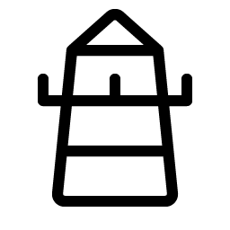 lighthouse light icon