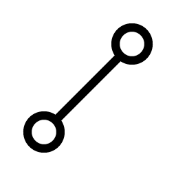 line segment light icon