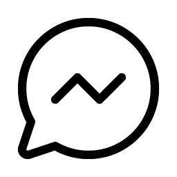messenger logo light icon