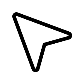 navigation arrow light icon