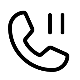 phone pause light icon