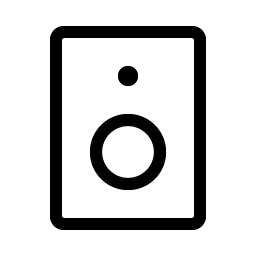speaker hifi light icon