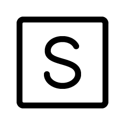 stripe logo light icon