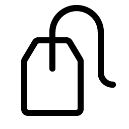 tea bag light icon