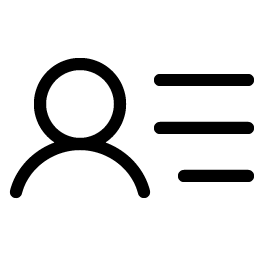 user list light icon