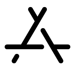 app store logo icon