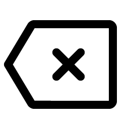 backspace icon