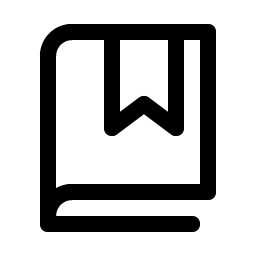 book bookmark icon