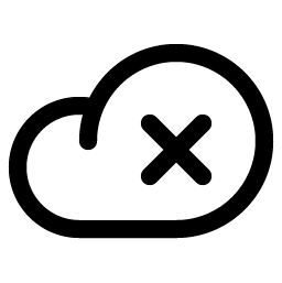 cloud x icon