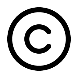 copyright icon