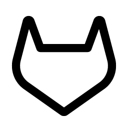 gitlab logo simple icon