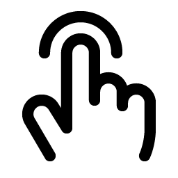 hand tap icon