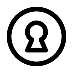 keyhole icon