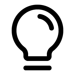 lightbulb icon