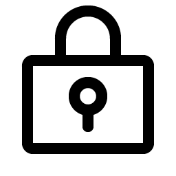 lock key icon