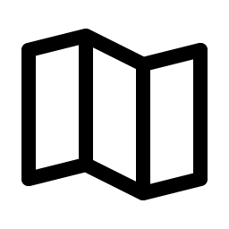 map trifold icon