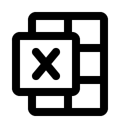 microsoft excel logo icon